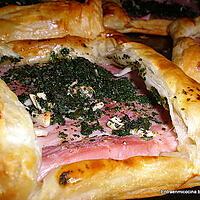 recette FEUILLETES JAMBON-PERSILLADE