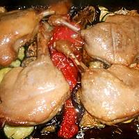 recette Confit de canard avec son tian