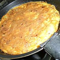 recette Omelette de pommes de terre et coulommiers