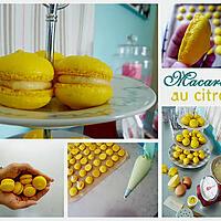 recette Macarons au citron