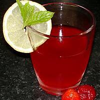 recette Jus de fraises (et framboises) frais