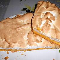 recette TARTE A L'ORANGE MERINGUEE