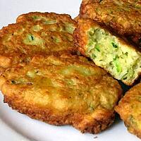 recette Beignets de courgettes