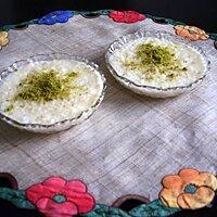 recette m'hallbia (riz au lait)