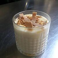 recette mousse chocolat blanc speculos