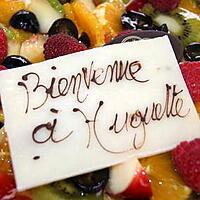 recette Haricots verts, gâteaux, tomates, chantilly, brochettes, lapin... rien n'est trop beau pour hanor...