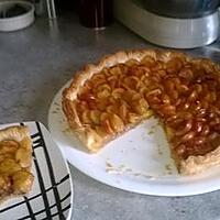 recette Tarte aux mirabelles de "théding",et amandes,recette de calalmty-jane