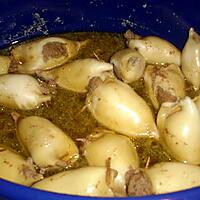 recette Encornets farcis aux olives vertes par Kaikoux