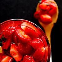 recette Fraises à la saveur limoncello