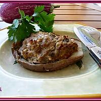 recette Aubergines farcies