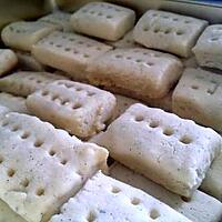 recette SHORTBREAD (maizena)