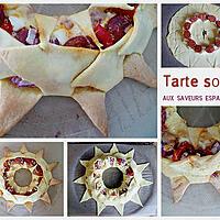 recette Tarte soleil aux saveurs espagnoles