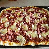 recette Pizza du dimanche soir