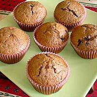 recette Muffins au carambar et aux pépites de chocolat