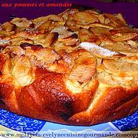 recette Gâteau aux pommes et amandes