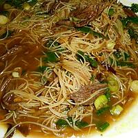 recette Soupe chinoise au boeuf