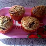 recette muffins aux cranberries