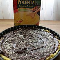 recette gâteau de polenta-noix de coco-choco