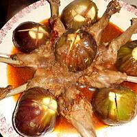 recette Manchons de canard aux figues