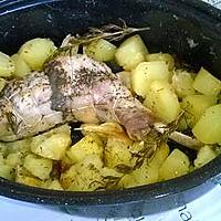 recette GIGOLETTE DE DINDE ET SES POMME DE TERRE