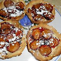 recette Tartelettes aux quetsches