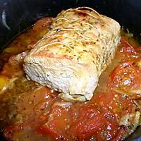 recette Rôti de porc en cocotte au four