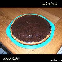 recette tarte au chocolat rapidossss