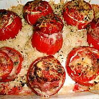 recette DUO DE PETITES TOMATES FARCIES