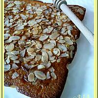 recette Cake au miel et aux amandes