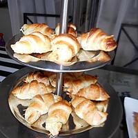 recette Croissants feuilleté saumon fromage