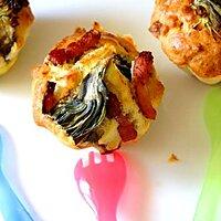 recette Muffin salé artichaut bacon