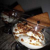 recette Mousse au citron/mascarpone et speculos