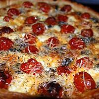 recette tarte aux sardines et tomates cerises