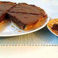 recette tarte amandes chocolat