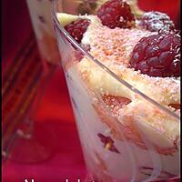 recette Tiramisu aux Framboises au Soho et Eau de Rose