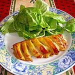recette Roulé feuilleté jambon -vache qui rit