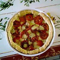 recette TARTE A LA TOMATE