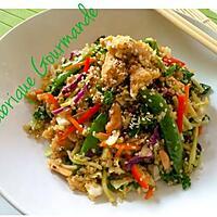 recette Salade de Quinoa façon Asiatique
