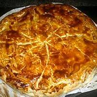 recette Tourte poulet champignons et comté