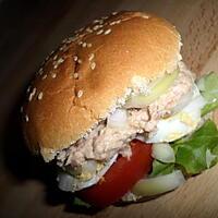 recette Burger bagnat