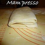 recette Pâte feuilletée levée (pour croissants)