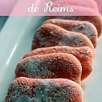 recette Les Biscuits Roses de Reims
