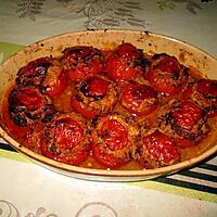 recette tomates farçies   a la viande  et comment sécher les herbes  recette de mamyloula