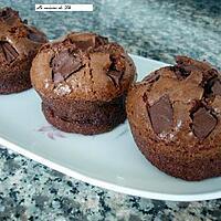 recette Muffins extra moelleux choco noisettes