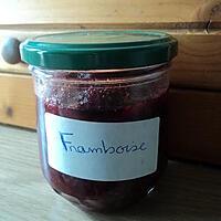 recette Confiture de framboise