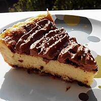 recette flan parisien chocolat blanc- noix de coco et chocolat