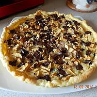 recette Tarte pommes poires chocolat