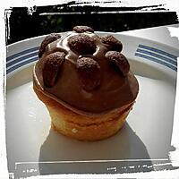 recette muffin crousti-moelleux à la pâte à tartiné chocolat-noix de coco