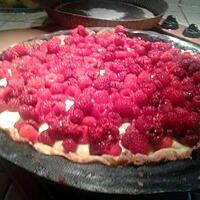 recette tarte à la framboise