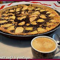 recette Tarte choco-amandine